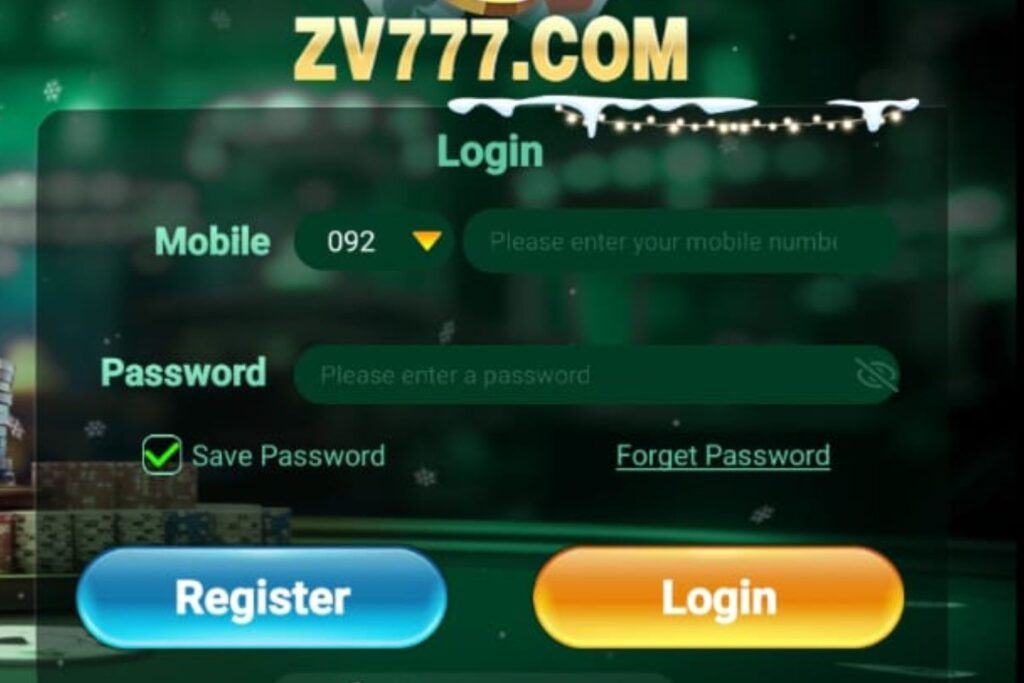 ZV777 Game Real Cash App Pakistan