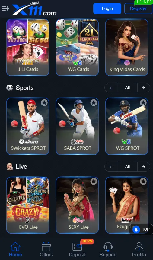 X111 Game 